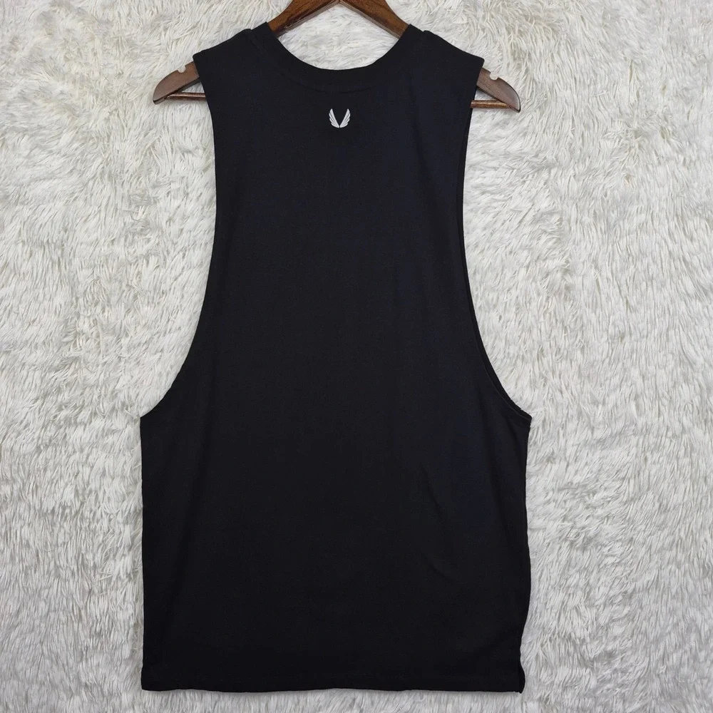 ASRV Relentless Pursuit Black Muscle Tank Top Mens Large DSG-0484 Gym Shirt